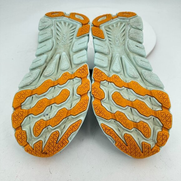 Hoka One One Rincon 3 Men Size 8D 1119395-WBGL White Blue Glass Running Shoes - Picture 8 of 11